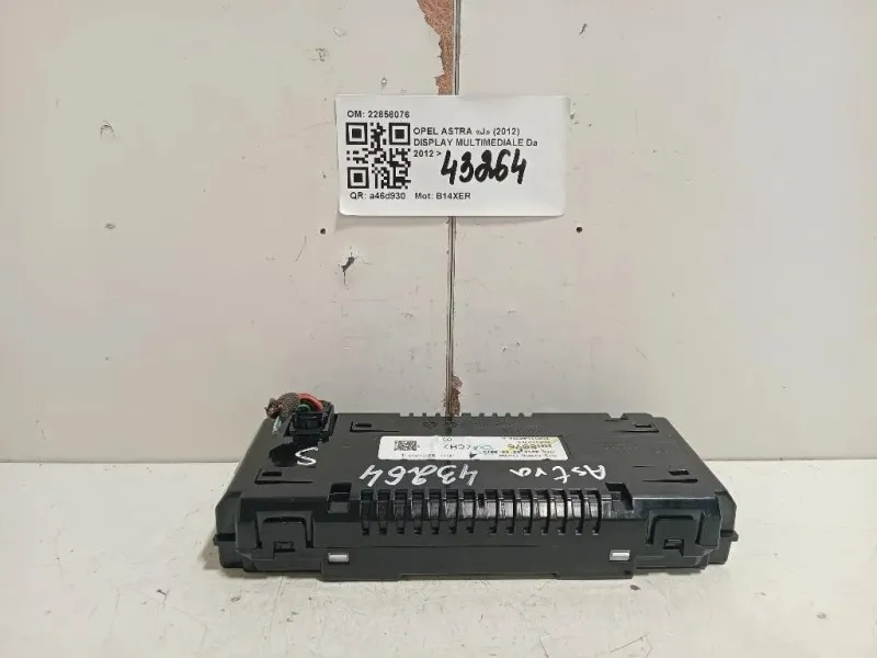 Display Multimediale 22858076 Opel Astra J 2012