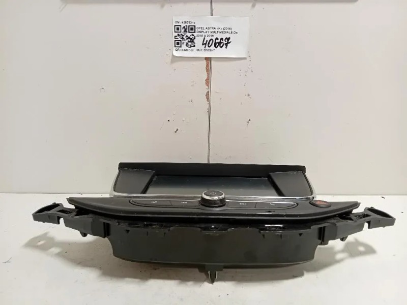 Display Multimediale 42578318 Opel Astra K 2016