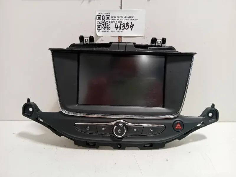 Display Multimediale 42342511 Opel Astra K 2016