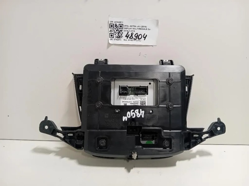 Display Multimediale 42342511 Opel Astra K 2016