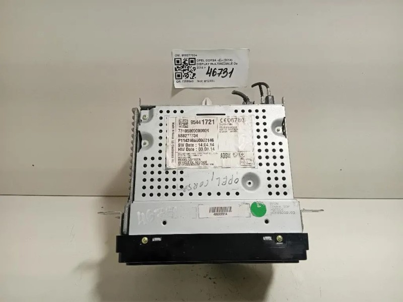 Display Multimediale 688277334 Opel Corsa E 2014