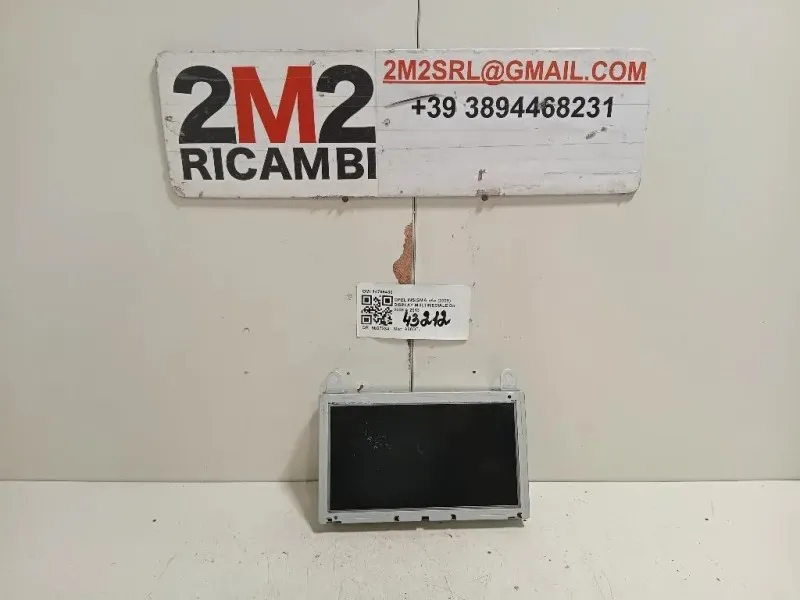 Display Multimediale 14799430 Opel Insignia A 2009