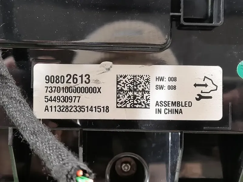 Display Multimediale 90802613 544930977 Opel Insignia A 2013