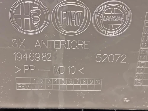 Pannello Rivestimento Porta ANT SX 156092165 Alfa Romeo Giulietta 2010