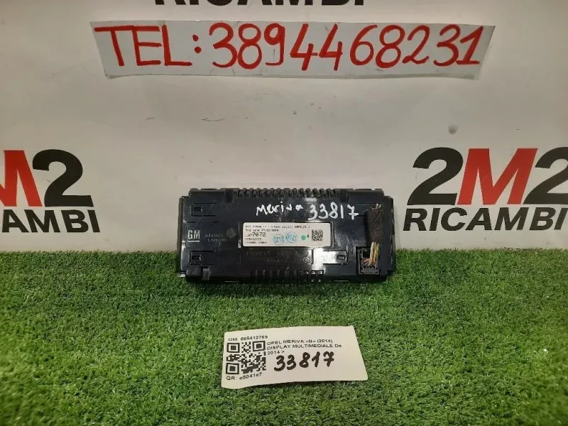 Display Multimediale 565412769 Opel Meriva B 2014
