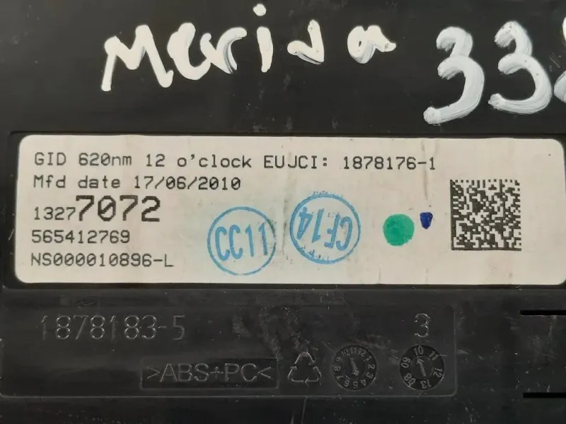 Display Multimediale 565412769 Opel Meriva B 2014