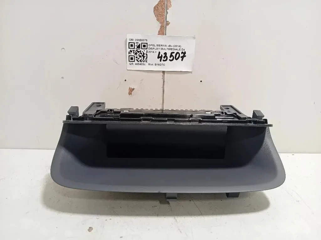 Display Multimediale 22858075 Opel Meriva B 2014