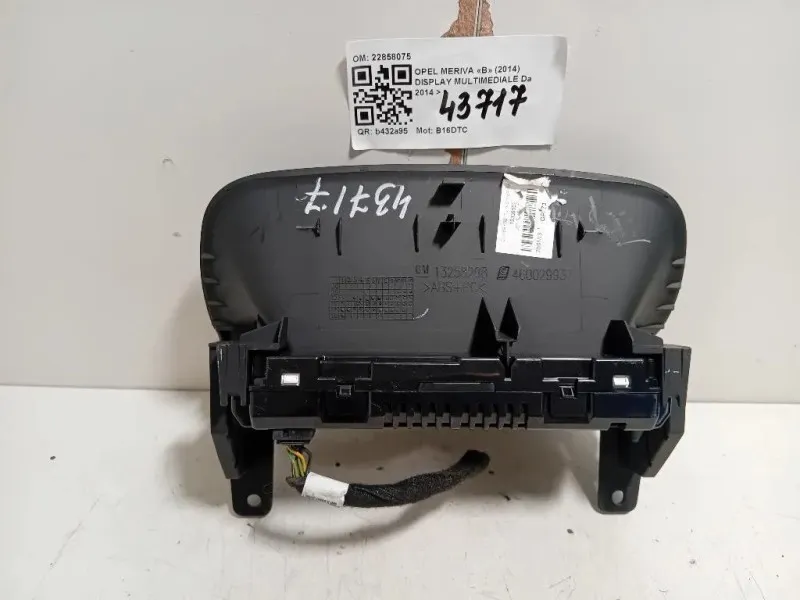 Display Multimediale 22858075 Opel Meriva B 2014