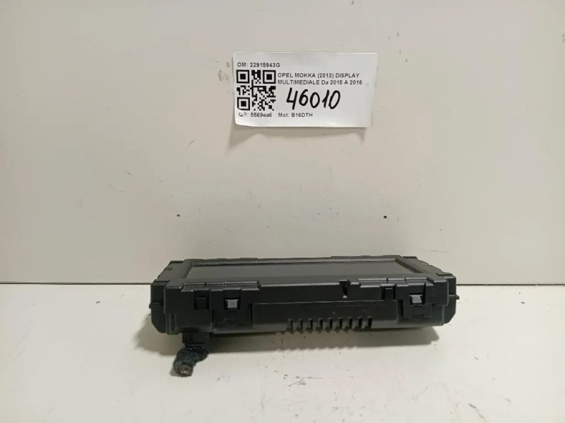 Display Multimediale 22915943G Opel Mokka 2013