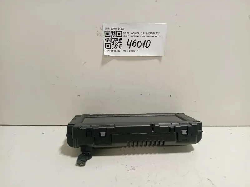 Display Multimediale 22915943G Opel Mokka 2013