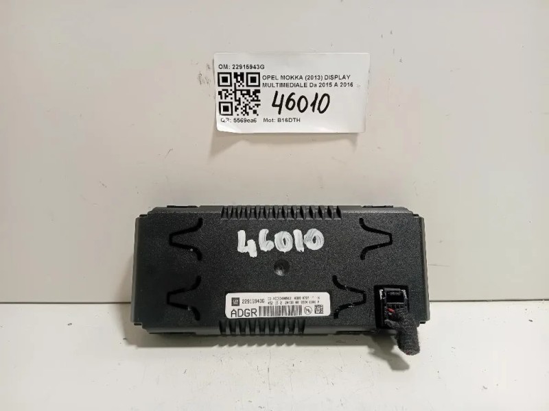 Display Multimediale 22915943G Opel Mokka 2013