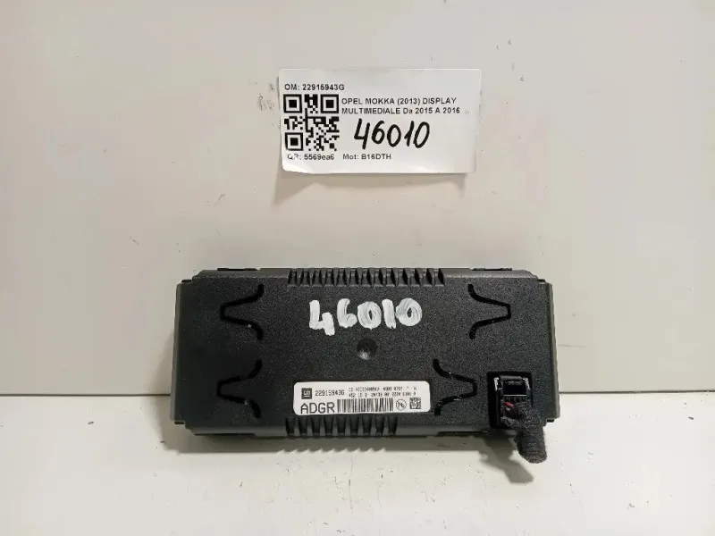 Display Multimediale 22915943G Opel Mokka 2013