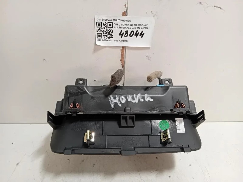 Display Multimediale DISPLAY MULTIMEDIALE Opel Mokka 2013