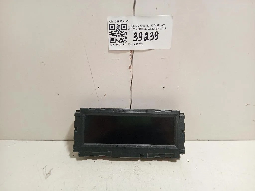 Display Multimediale 22915943G Opel Mokka 2013
