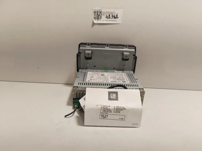 Display Multimediale 42518025 Opel Mokka B 2020