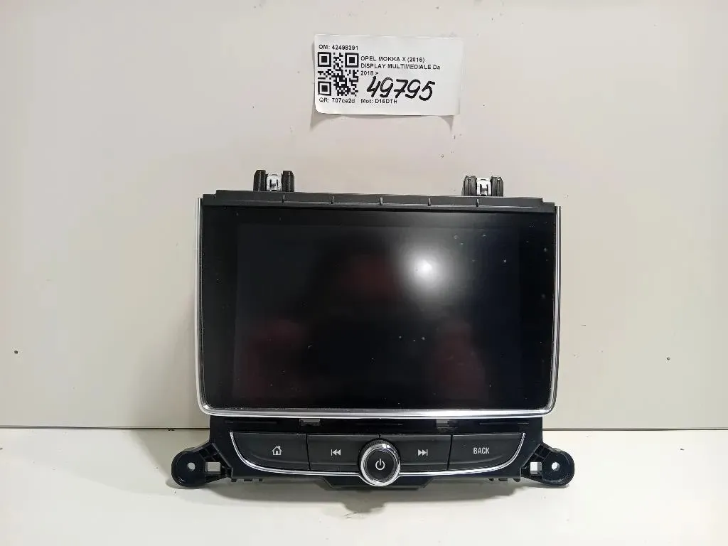 Display Multimediale 42498391 Opel Mokka X 2016