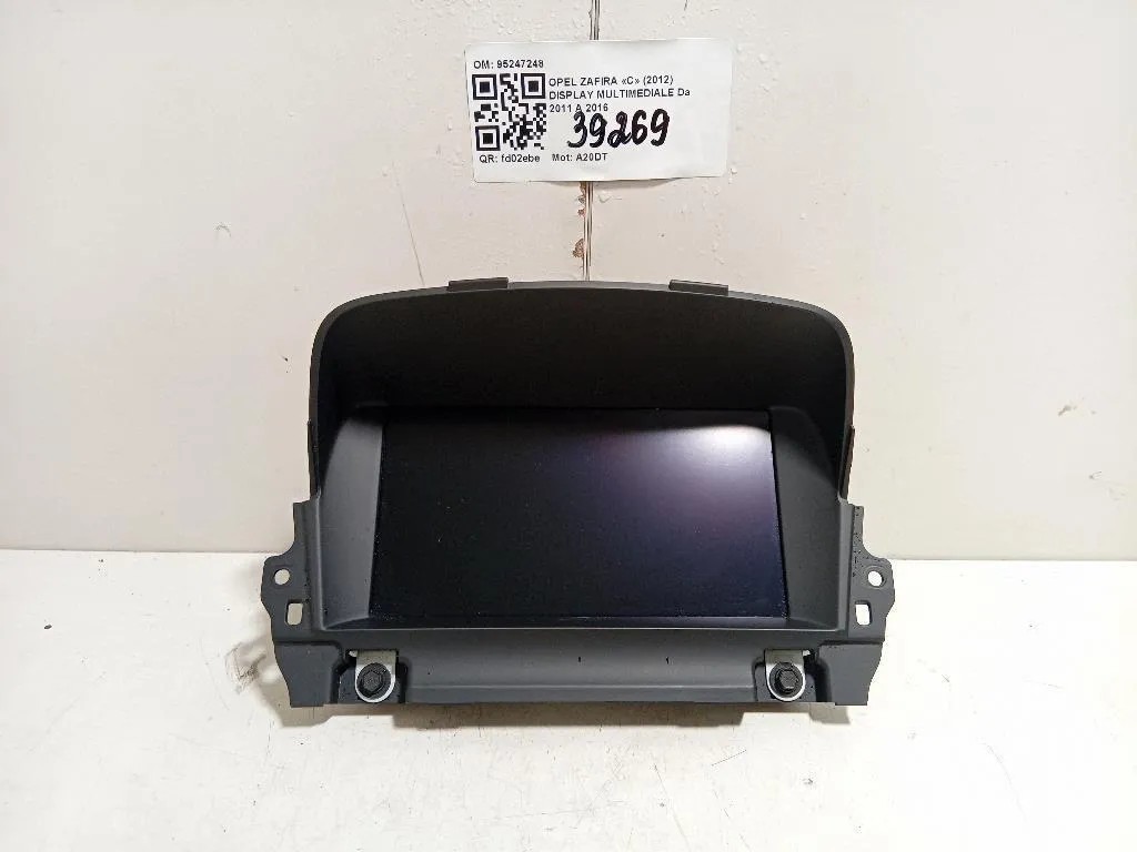 Display Multimediale 95247248 Opel Zafira C 2012