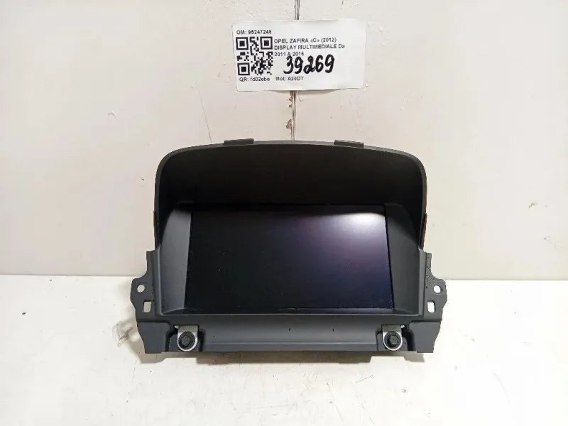 Display Multimediale 95247248 Opel Zafira C 2012