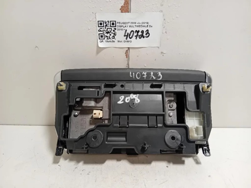 Display Multimediale  Peugeot 2008 I 2016