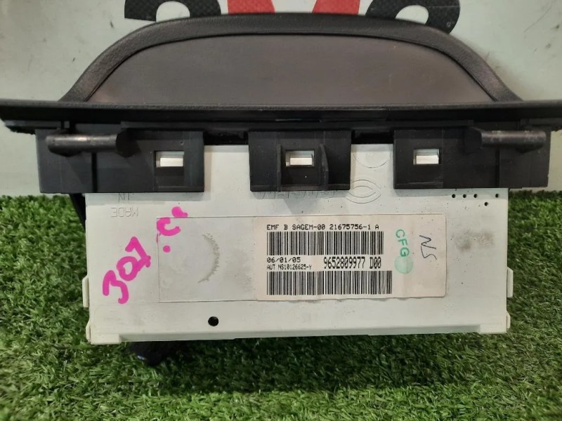 Display Multimediale 9652809977 Peugeot 307 CC 2001