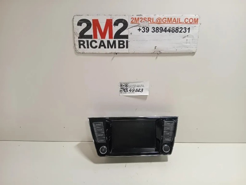 Display Multimediale 6V0919604C Skoda Fabia NJ3 2018