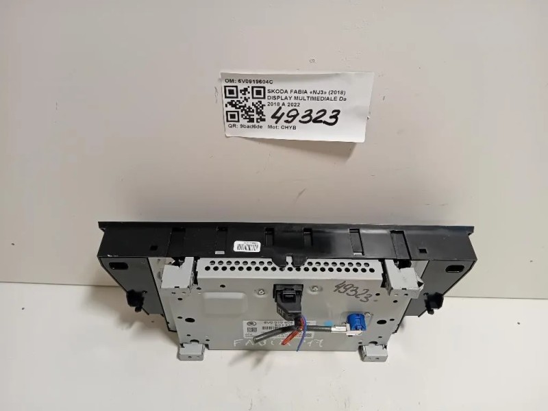 Display Multimediale 6V0919604C Skoda Fabia NJ3 2018