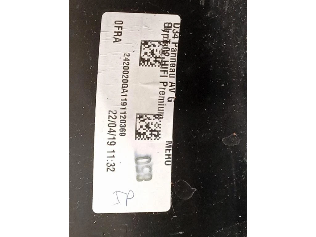 Pannello Rivestimento Porta ANT SX 98207805AC Citroen DS3 Crossback 2018