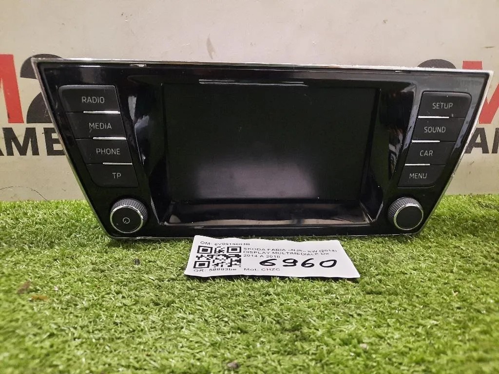 Display Multimediale 6V0919604B Skoda Fabia NJ5 SW 2014