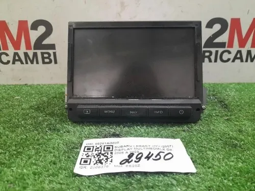 Display Multimediale 86281AG080 Subaru Legacy IV 2007