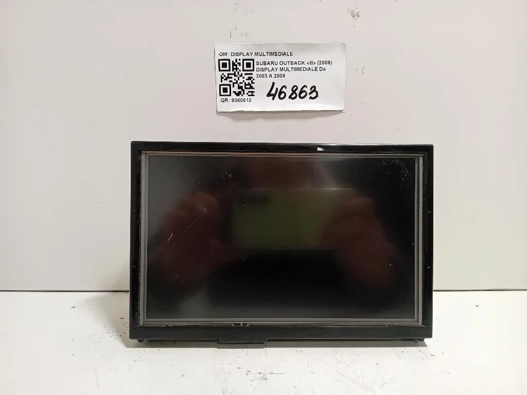 Display Multimediale DISPLAY MULTIMEDIALE Subaru Outback III 2009