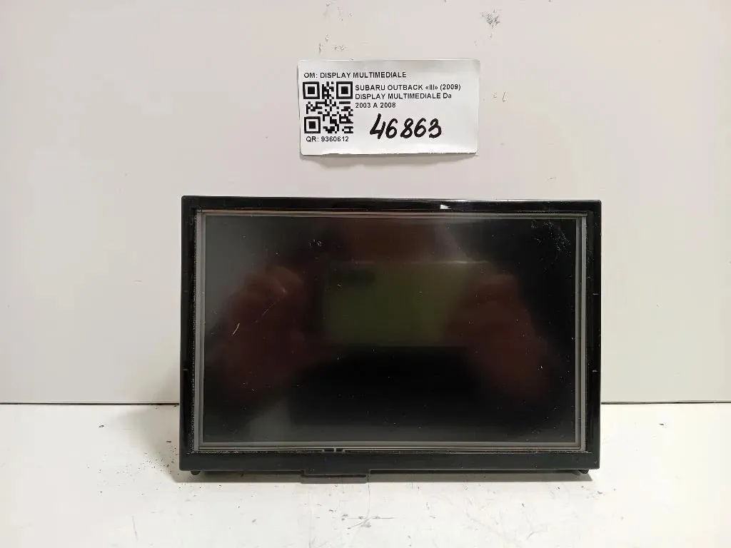 Display Multimediale DISPLAY MULTIMEDIALE Subaru Outback III 2009