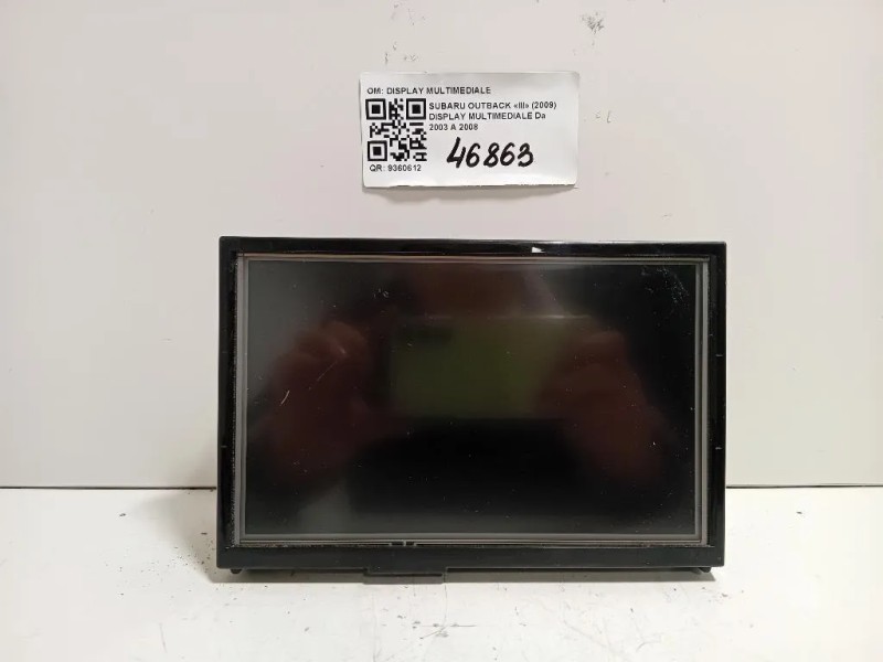 Display Multimediale DISPLAY MULTIMEDIALE Subaru Outback III 2009