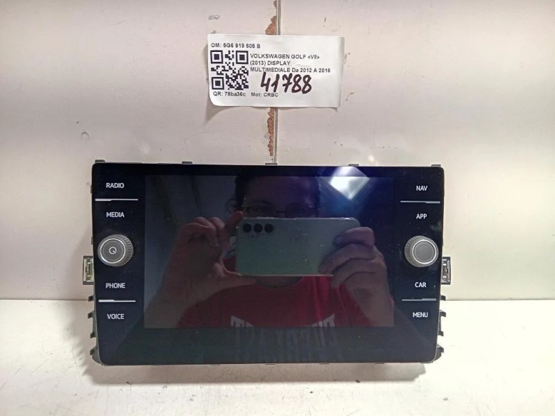 Display Multimediale 5G6919605B Volkswagen GOLF VII 2013