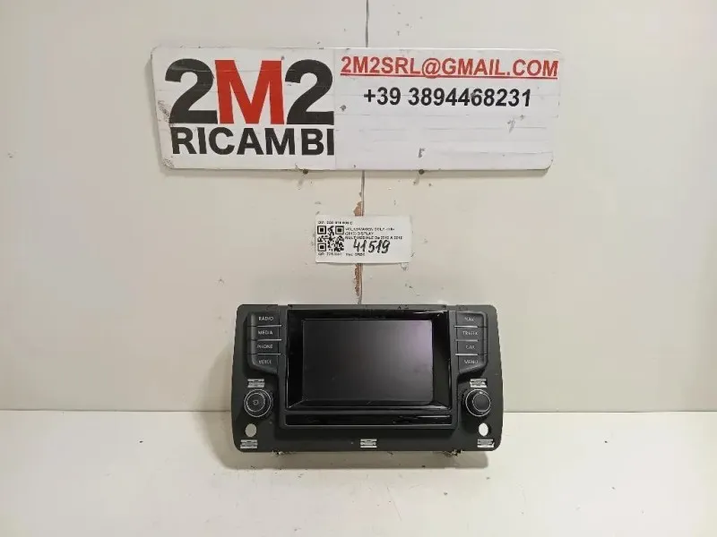 Display Multimediale 5G0 919 605 D Volkswagen GOLF VII 2013
