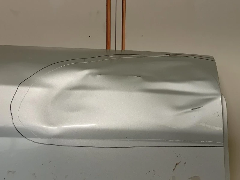 Porta Scorrevole POST DX 124345 Opel Combo D TOUR 2012