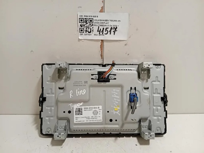 Display Multimediale 5NN 919 605 B Volkswagen Tiguan II 2020