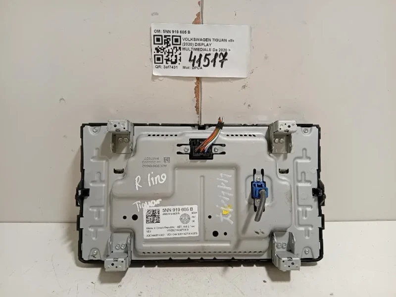Display Multimediale 5NN 919 605 B Volkswagen Tiguan II 2020