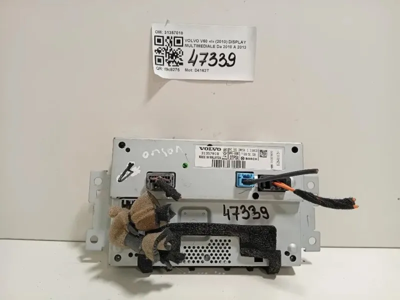 Display Multimediale 31357018 Volvo V60 I 2010