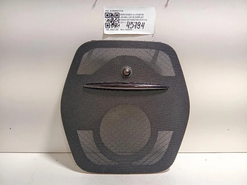 Display Sensori Parcheggio A1666801318 Mercedes Classe ML W166 2012