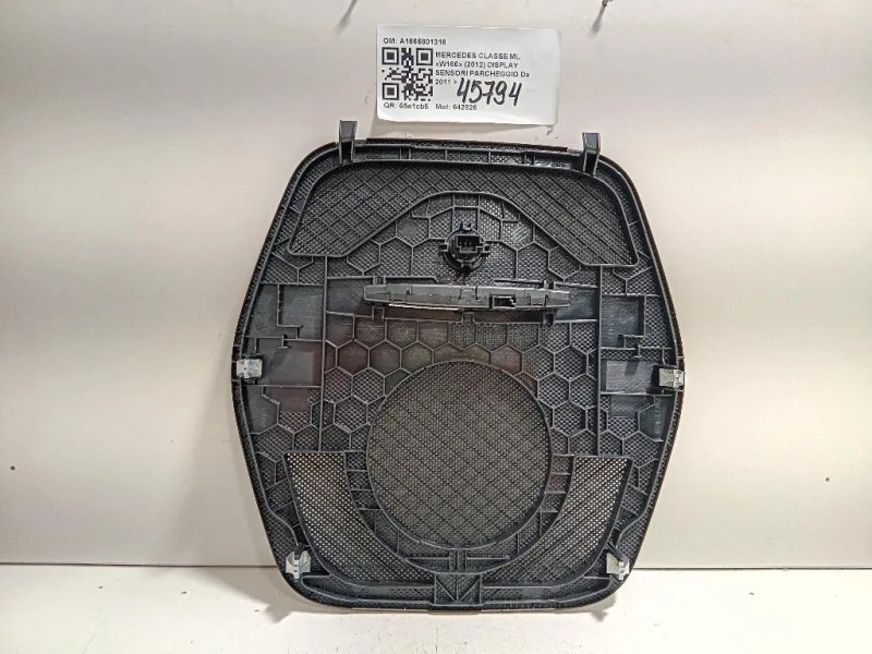 Display Sensori Parcheggio A1666801318 Mercedes Classe ML W166 2012