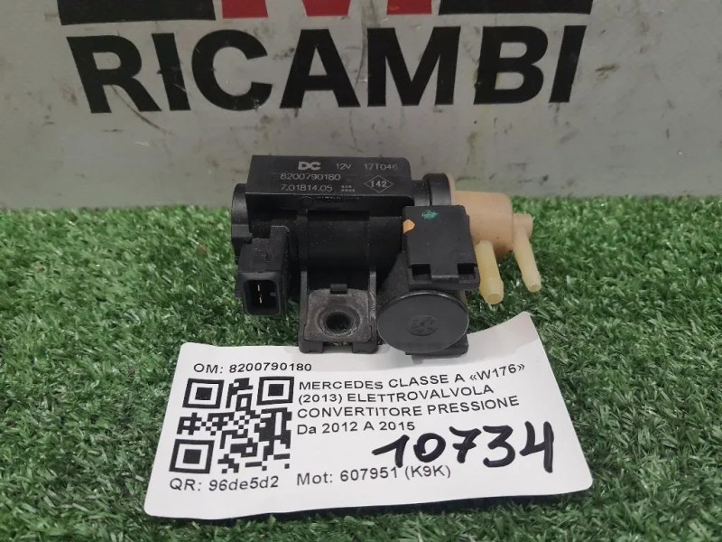 Elettrovalvola Convertitore Pressione 8200790180 Mercedes Classe A W176 2013