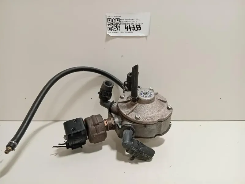 Elettrovalvola Pressione GPL 67R010056 Fiat Panda III 2012