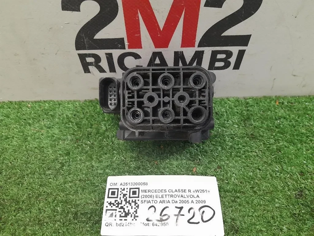Elettrovalvola Sfiato ARIA A2513200058 Mercedes Classe R W251 2006