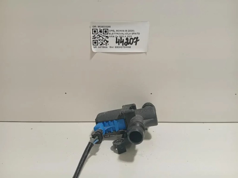 Elettrovalvola Sfiato ARIA 9839333280 Opel Mokka B 2020