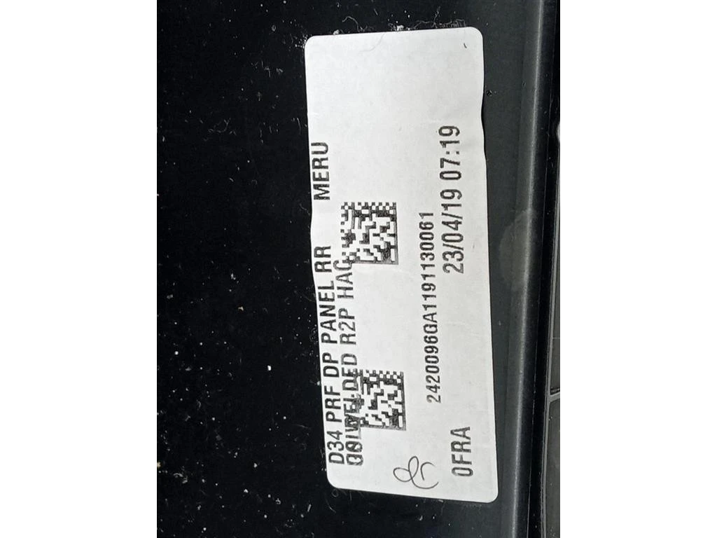 Pannello Rivestimento Porta POST DX 98208118AC Citroen DS3 Crossback 2018