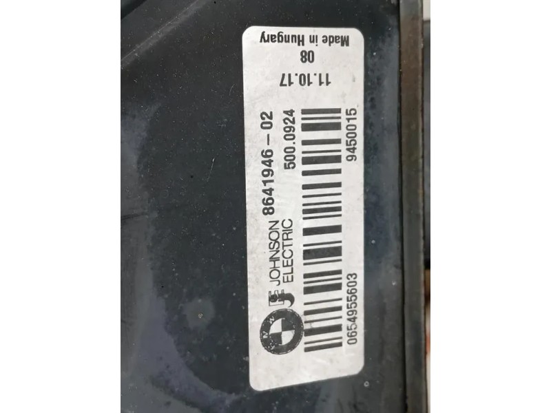 Elettroventola 8641946-02 Bmw Serie 1 F20 Berlina 2012