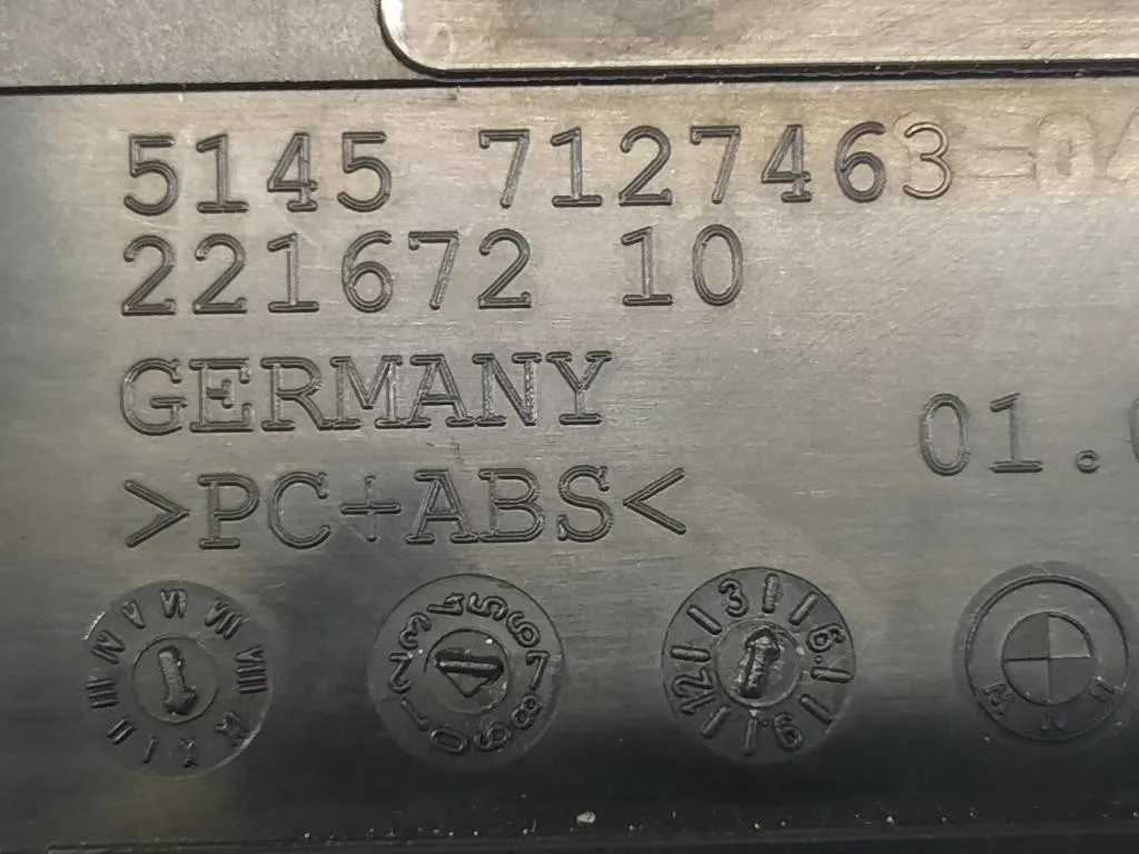 Portabevande DX 5445 7127463 Bmw Serie 3 E90 Berlina 2005