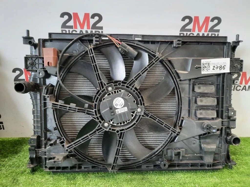 Elettroventola 9805897480 CONDENSATORE ACQUA Citroen Jumpy IV 2016