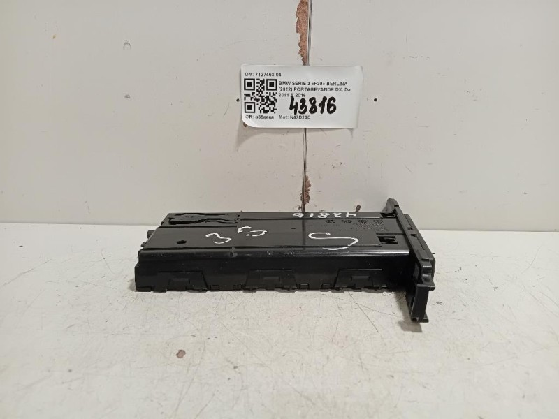 Portabevande DX 7127463-04 Bmw Serie 3 F30 Berlina 2012