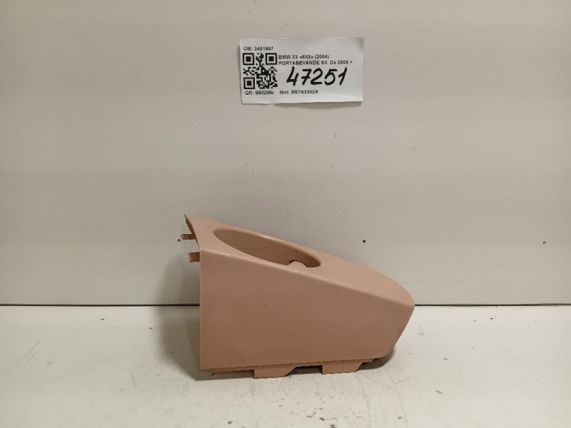 Portabevande SX 3401957 Bmw X3 E83 2004